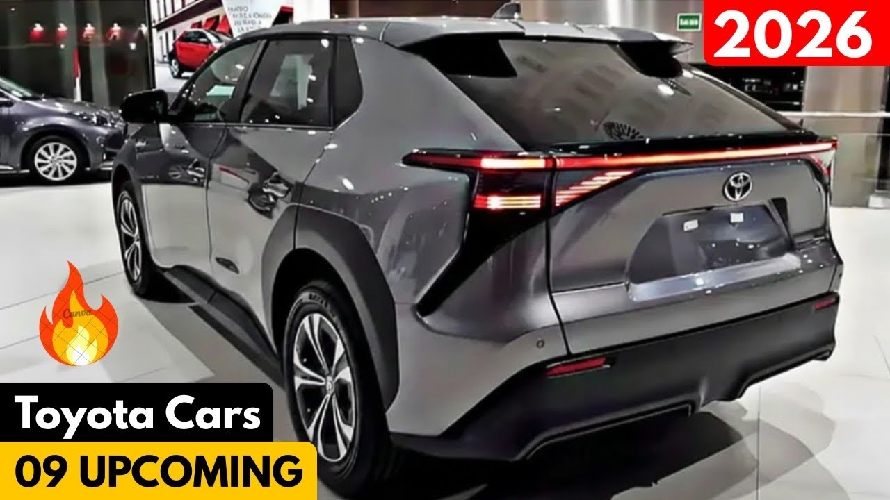 🔥09 UPCOMING TOYOTA CARS IN INDIA 2026 | PRICE💰 LAUNCH DATE📆 FEATURES🚀