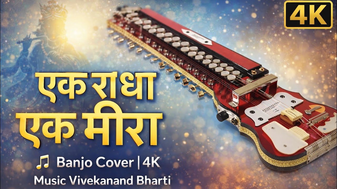 Ek radha ek Mira || एक राधा एक मीरा बैंजो पर|| banjo cover song || #music #song #instrumental ♥️👌🎶