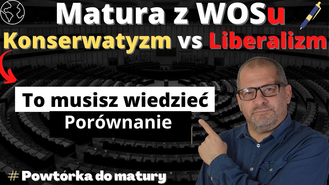 Matura z Wosu : Liberalizm vs Konserwatyzm 📝 Powtórka do matury ✍️