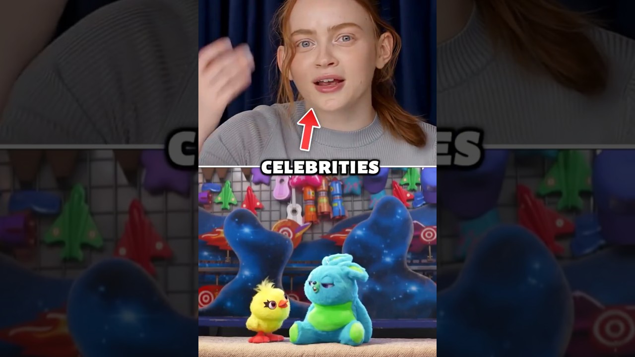 Famous Celebrities Who Actually Did Voice Acting in Toy Story 5? 😱😱 #shorts