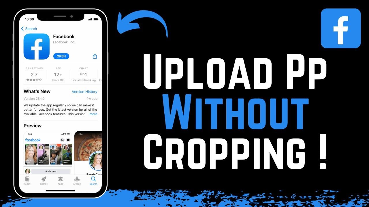 How To Upload A Profile Picture On Facebook Without Cropping !