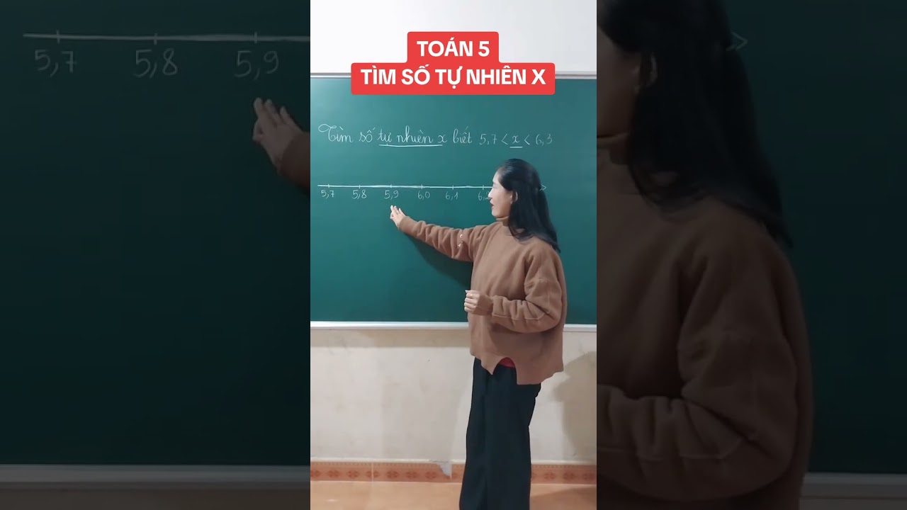 Toán 5: Tìm số tự nhiên X