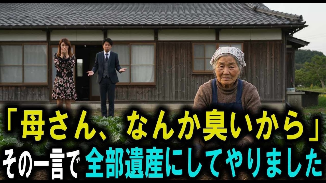 「母さんがいるだけで臭いんだよ」と侮辱された母。けれど両親の愛は、やがて“ブランド”となりました