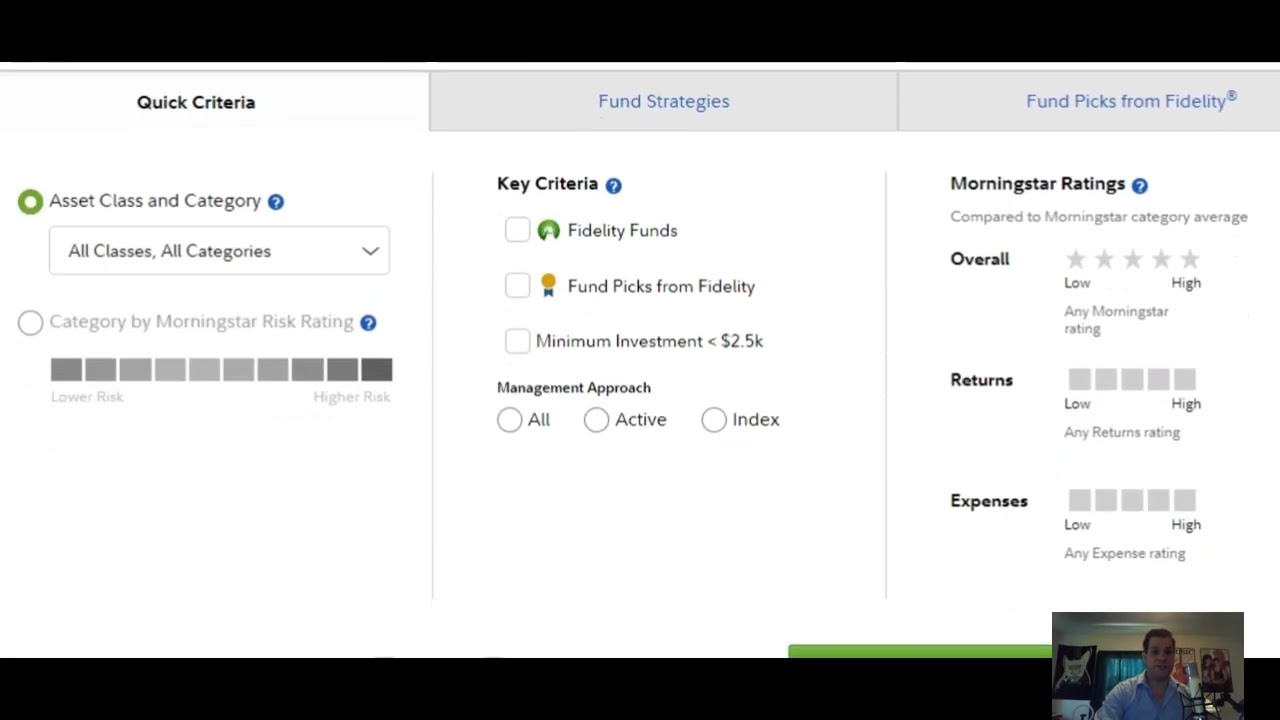 High to Find High Return Mutual Funds using Fidelity 2022
