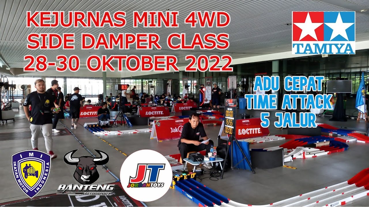 KEJURNAS Tamiya Mini 4WD Side Damper Class Final Round @ Jordan Toys | Total Hadiah 100 Juta