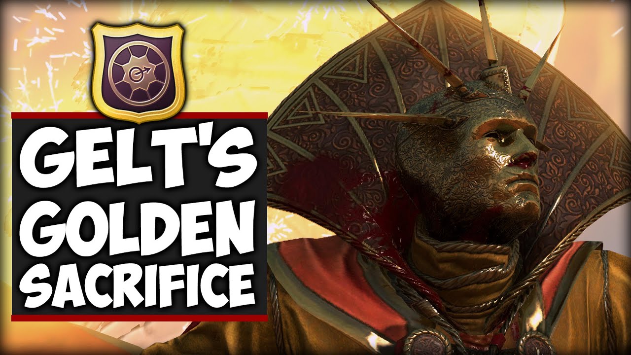 GELT'S GOLDEN SACRIFICE - The Golden Order vs Chaos - Total War: Warhammer 2