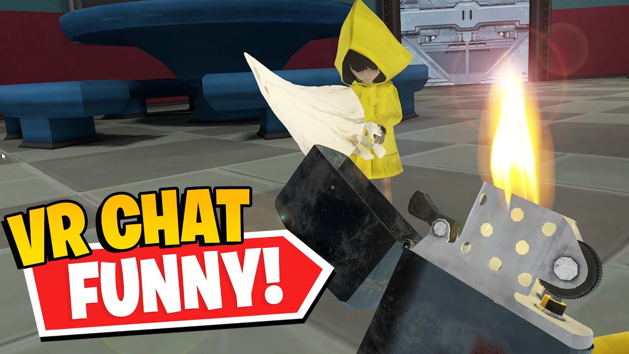Mono and Six BURN Everything! | Rico's *NEW* Little Nightmares II in Among Us! (VR Chat Funny)