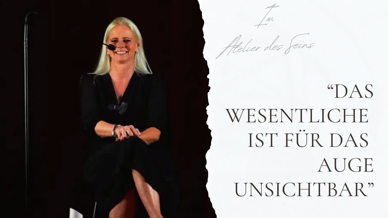 @AtelierdesSeins Das Wesentliche ist f&uuml;r die Augen unsichtbar ATELIER TALK in K&ouml;ln