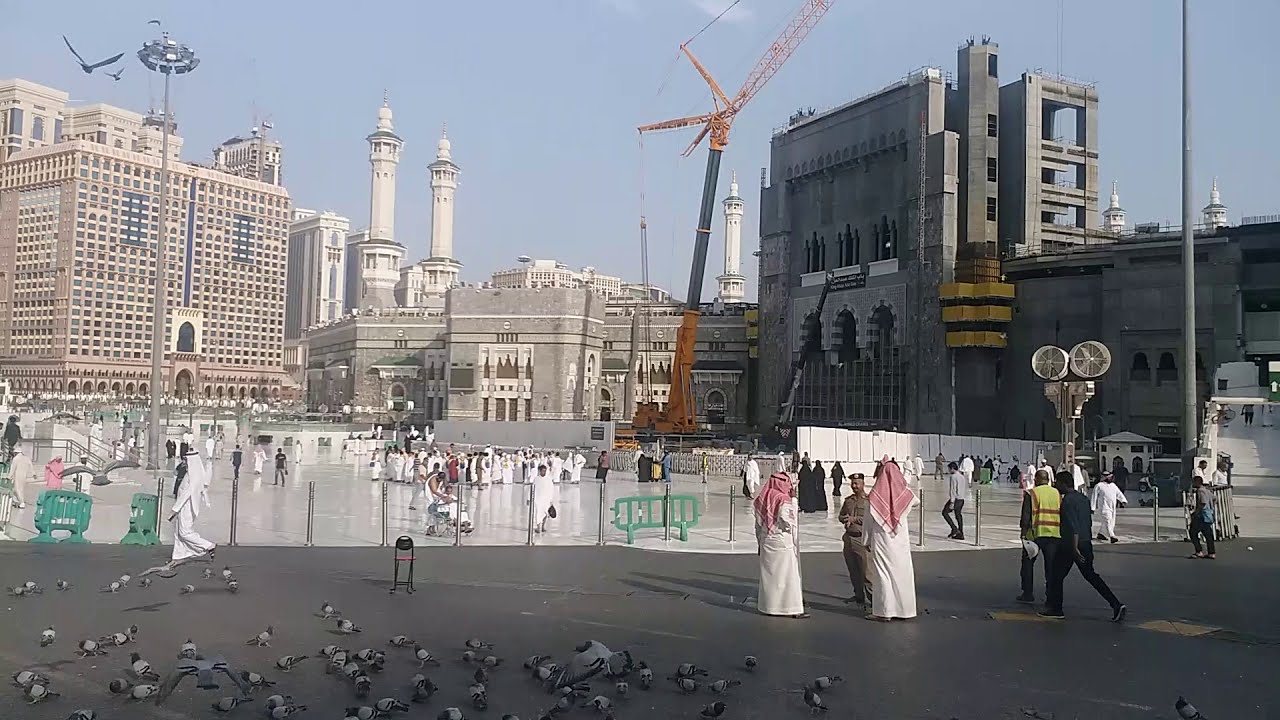 شاهد...اجمل مكان قرب الحرم المكي مباشرة