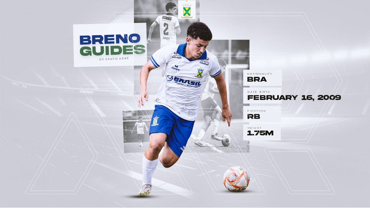 BRENO GUIDES (2009) - RIGHT BACK - SANTO ANDRÉ U17