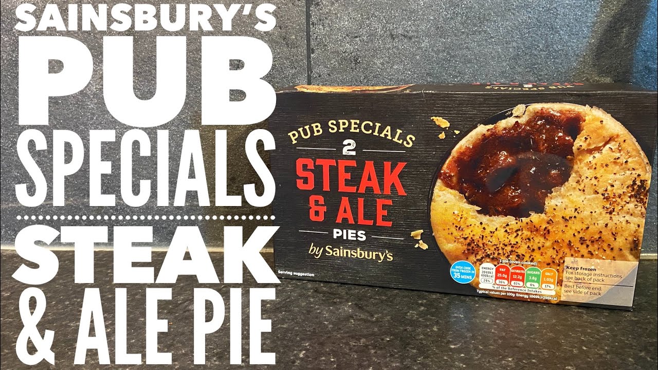 Sainsbury's Pub Specials Steak & Ale Pie Review