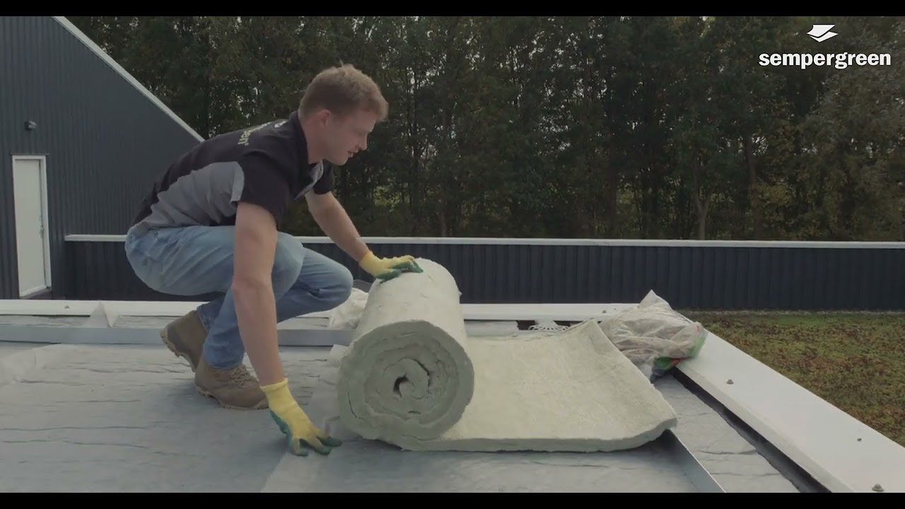 Installationsvejledning for et letvægts grønt tag