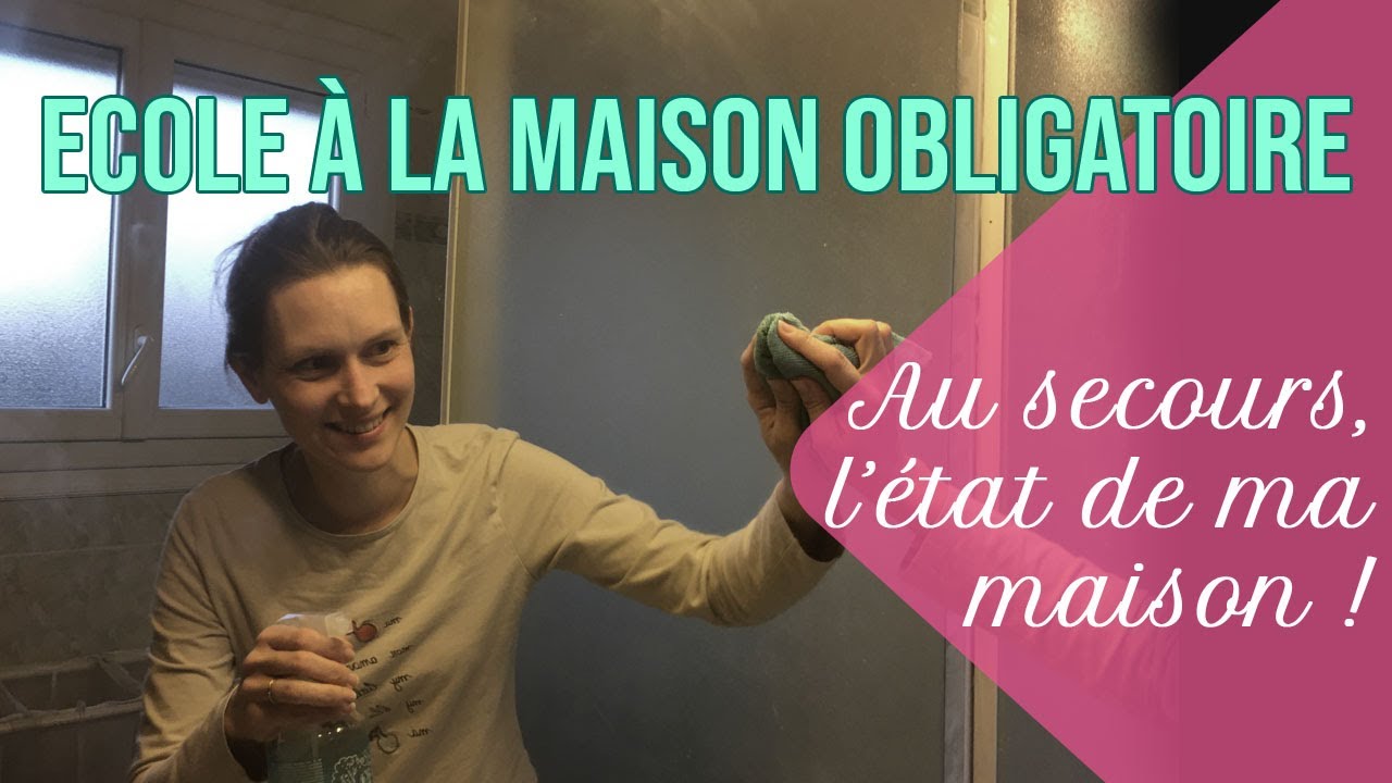 Comment faire l'école à la maison ET le ménage ? La dure réalité de la vie confinée avec des enfants