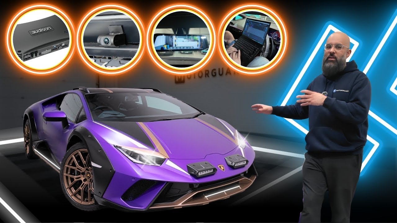 Lamborghini Huracán Gets Audio Upgrade + Our Custom Camera System  #Lamborghini #Huracan #Supercar