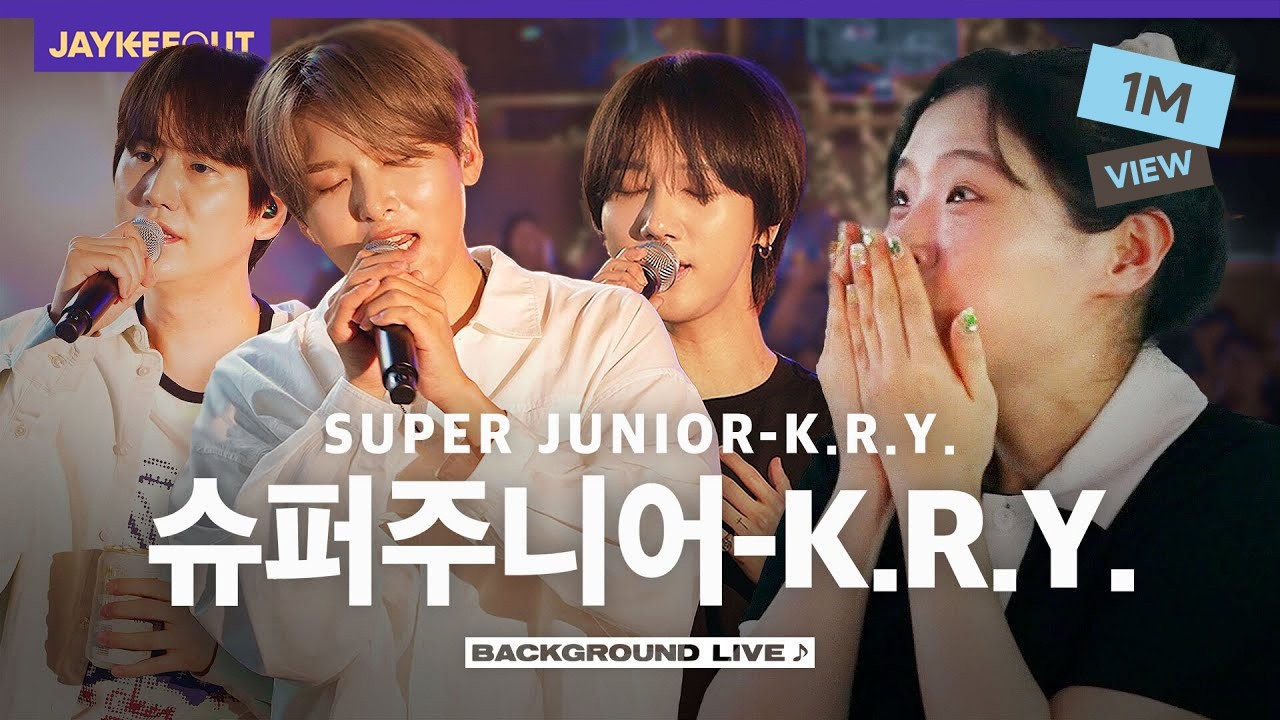 Singing live undercover pretending to be a track (ft. SUPER JUNIOR-K.R.Y.) | [BGL : Background Live]