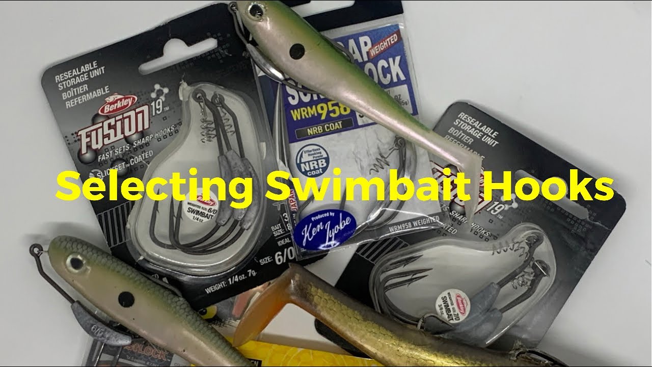Selecting the Perfect Swimbait Hook!