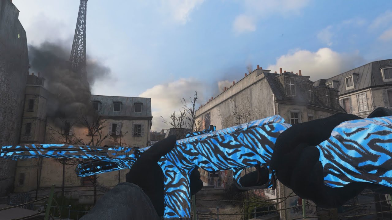 So I played something other than shipment and got a double V2 rocket...