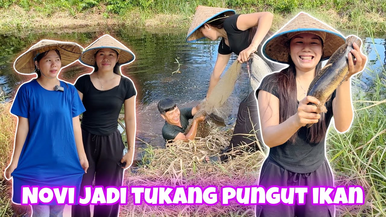JALA IKAN DAPAT IKAN JUMBO BERSAMA NOVI