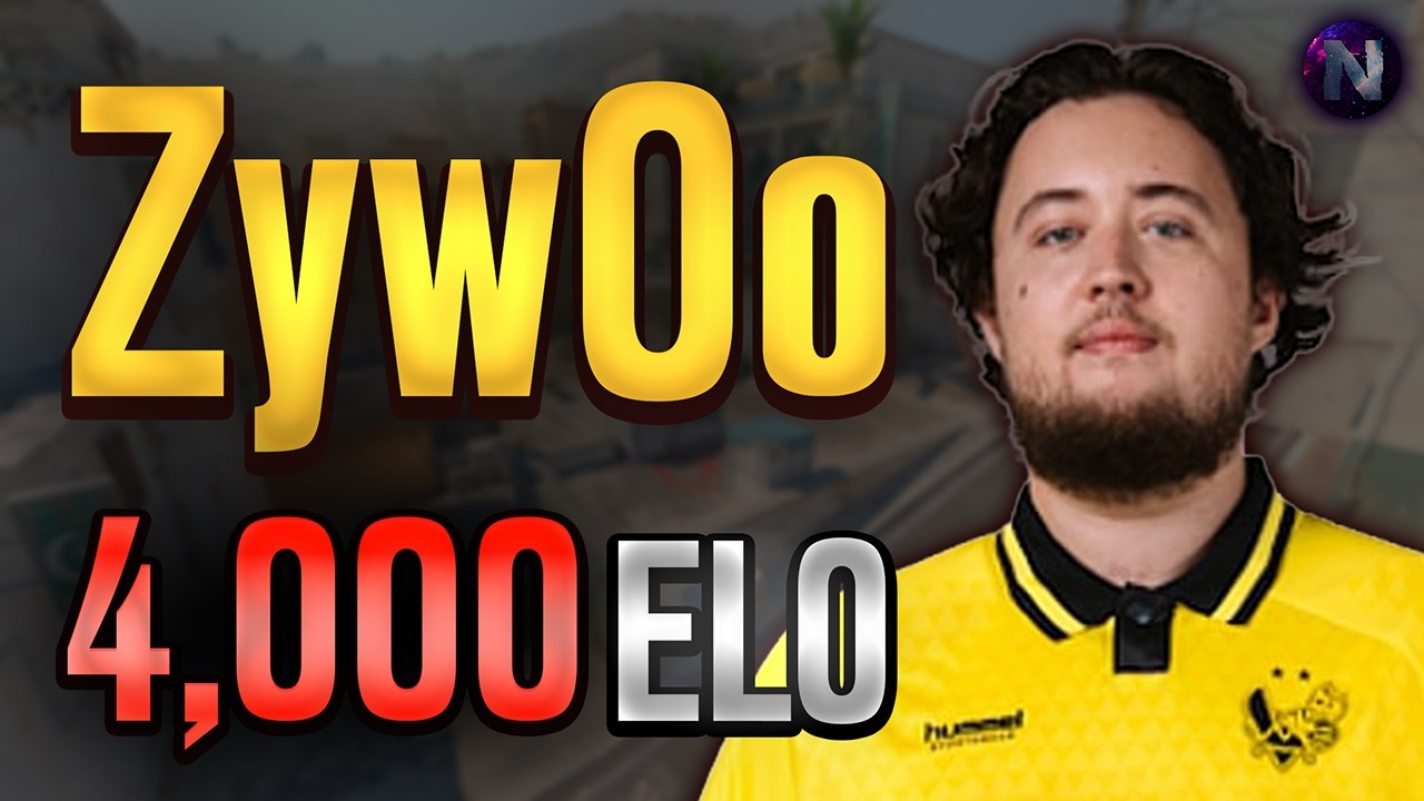 ZYWOO выглядит как смурфик на 10-м уровне FACEIT! POV ZywOo с COMMs (Dust 2)