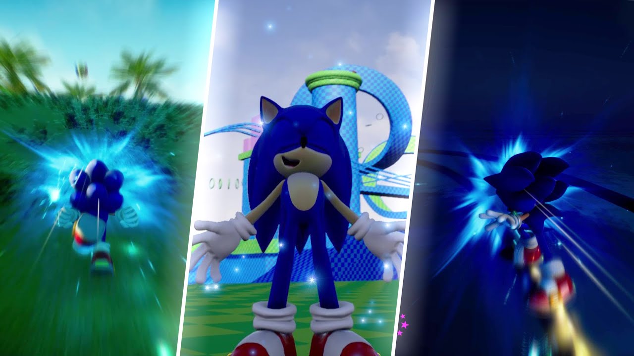 Stages from Sonic Games Reimagined in Fangames