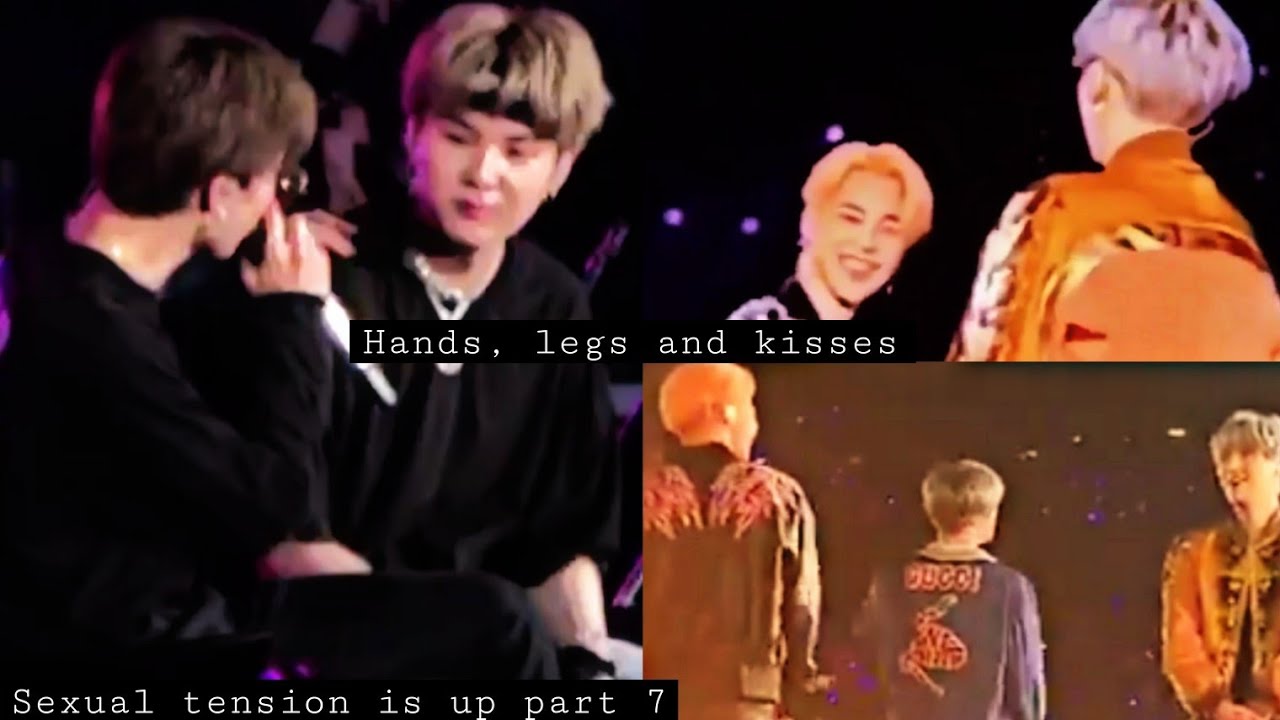 Yoonmin (Análise|Análisis|Analysis) PART 7; sexual tension is up - Hands, legs and kisses