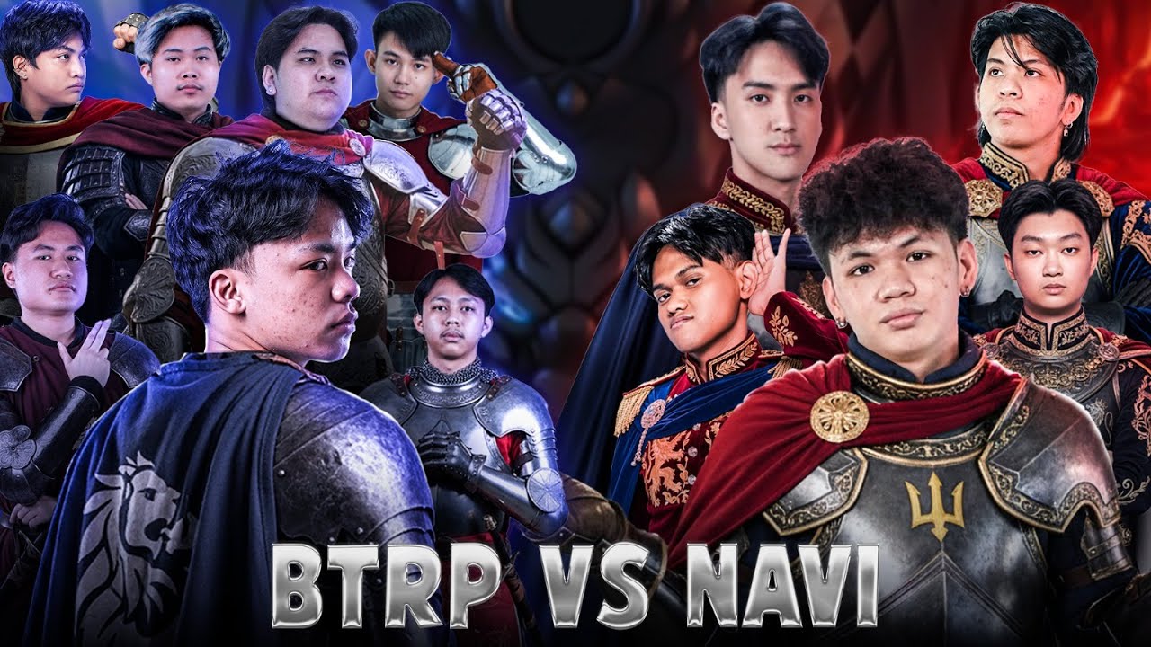 BTRP VS NAVI ( DAGET 1 JUTA KALO MENANG )