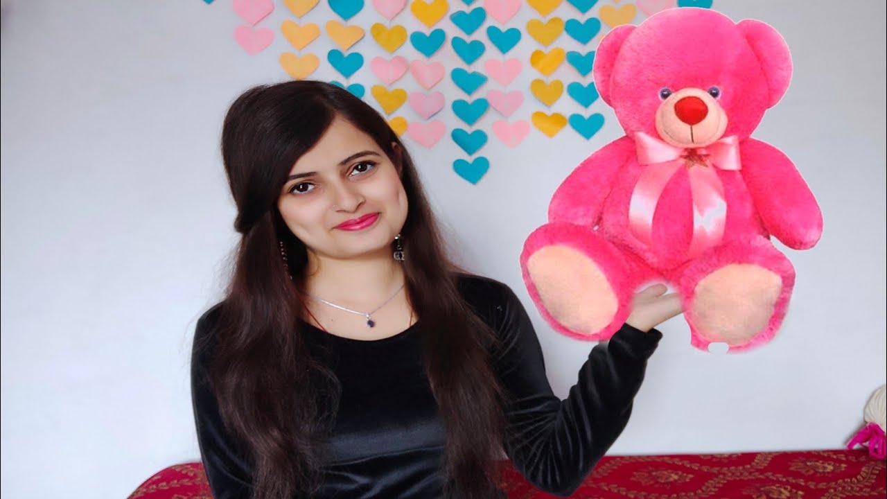 Soft Toy Making.....how to make Teddy Bear at Home / Pink Teddy Bear #softtoy #stuffedtoy #plushtoy