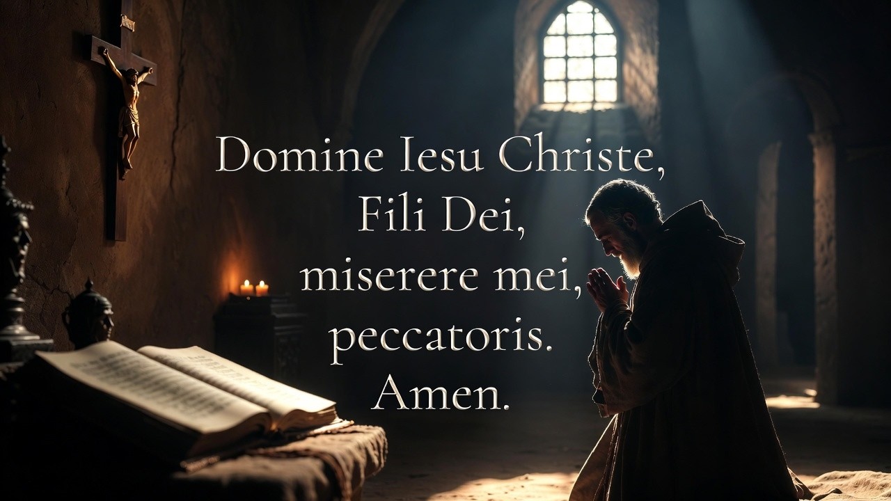 Jesus Prayer (Ancient Christian Prayer) Gregorian Chant in Mode 1 Dorian