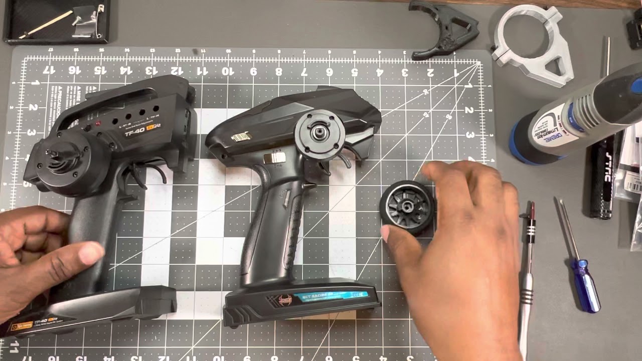 Dumbo RC / RGT Racing Foam Steering Wheel Replacement Mod