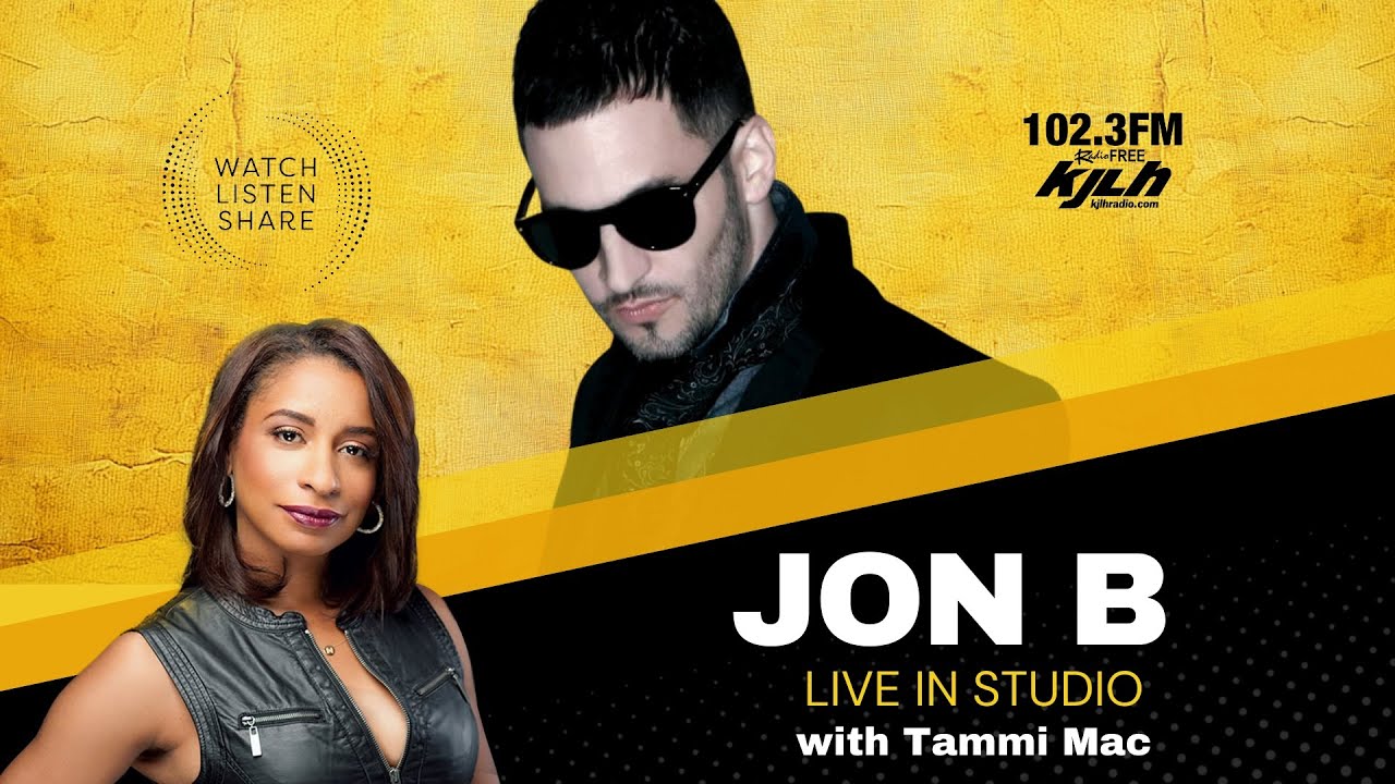 Jon B Talks New Album & Musical Evolution | In-Studio Interview with Tammi Mac