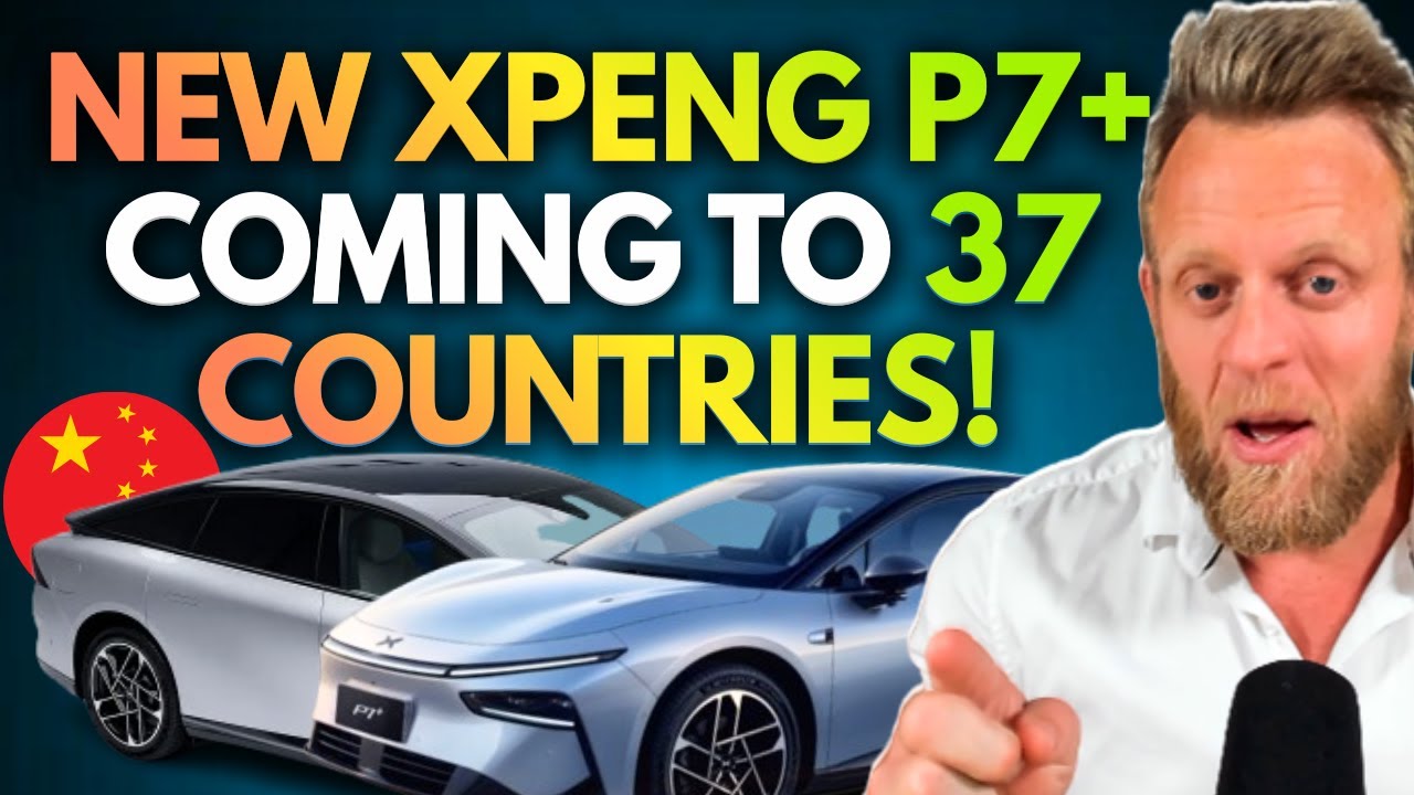 Новый XPeng P7+ Global Edition получил потрясающие новые функции, похожие на RNC и Tesla, — систе...
