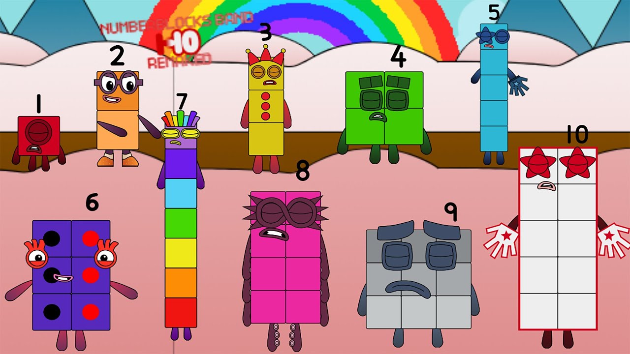 Ultimate - TEAM Numberblocks Band (1-10) (Remake) remix But I like this videos