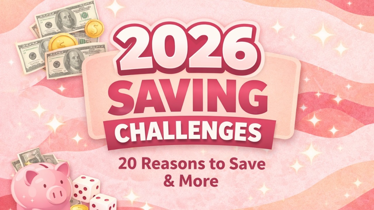 2026 Saving Challenges | 20 Reasons to Save & More 💰
