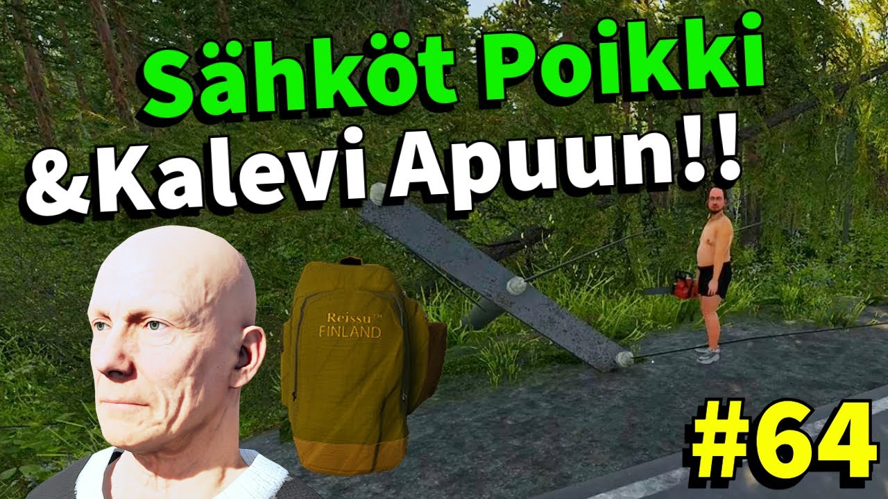 MÖKISTÄ MENI SÄHKÖT & KALEVI APUUN! #64 | Finnish Cottage Simulator