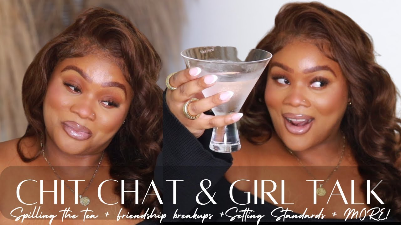 CHIT CHAT! PLUS SIZE DATING CONFIDENCE + FAKE FRIENDS + MAKING FRIENDS & MORE | ChrissyB Styles