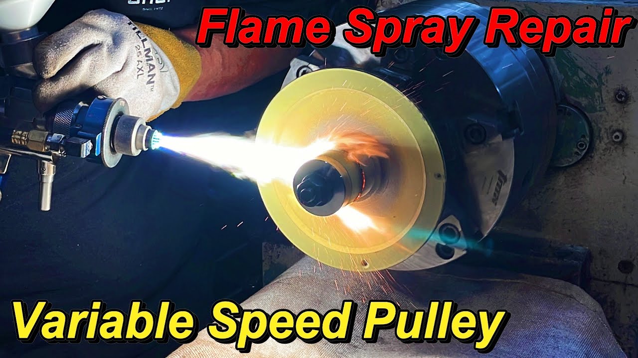 Jet Mill Variable Speed Pulley Repair