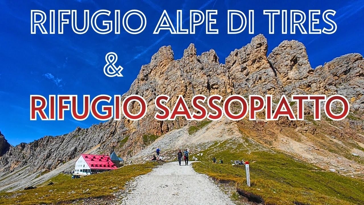 RIFUGIO ALPE DI TIRES | RIFUGIO SASSOPIATTO | DENTI DI TERRA ROSSA | VAL DI FASSA | ALPE DI SIUSI
