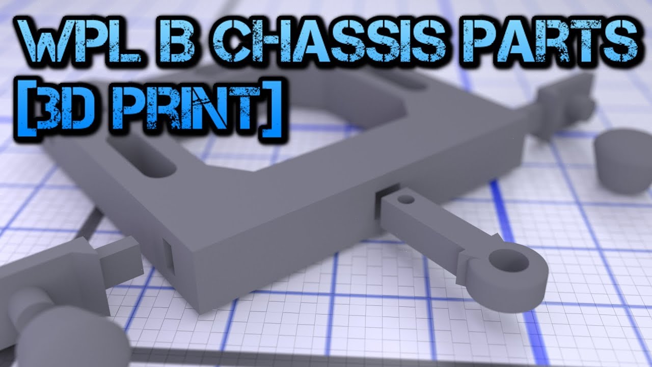 WPL B Series Modular Chassis Parts [ Any C Channel Frame Compatible ]