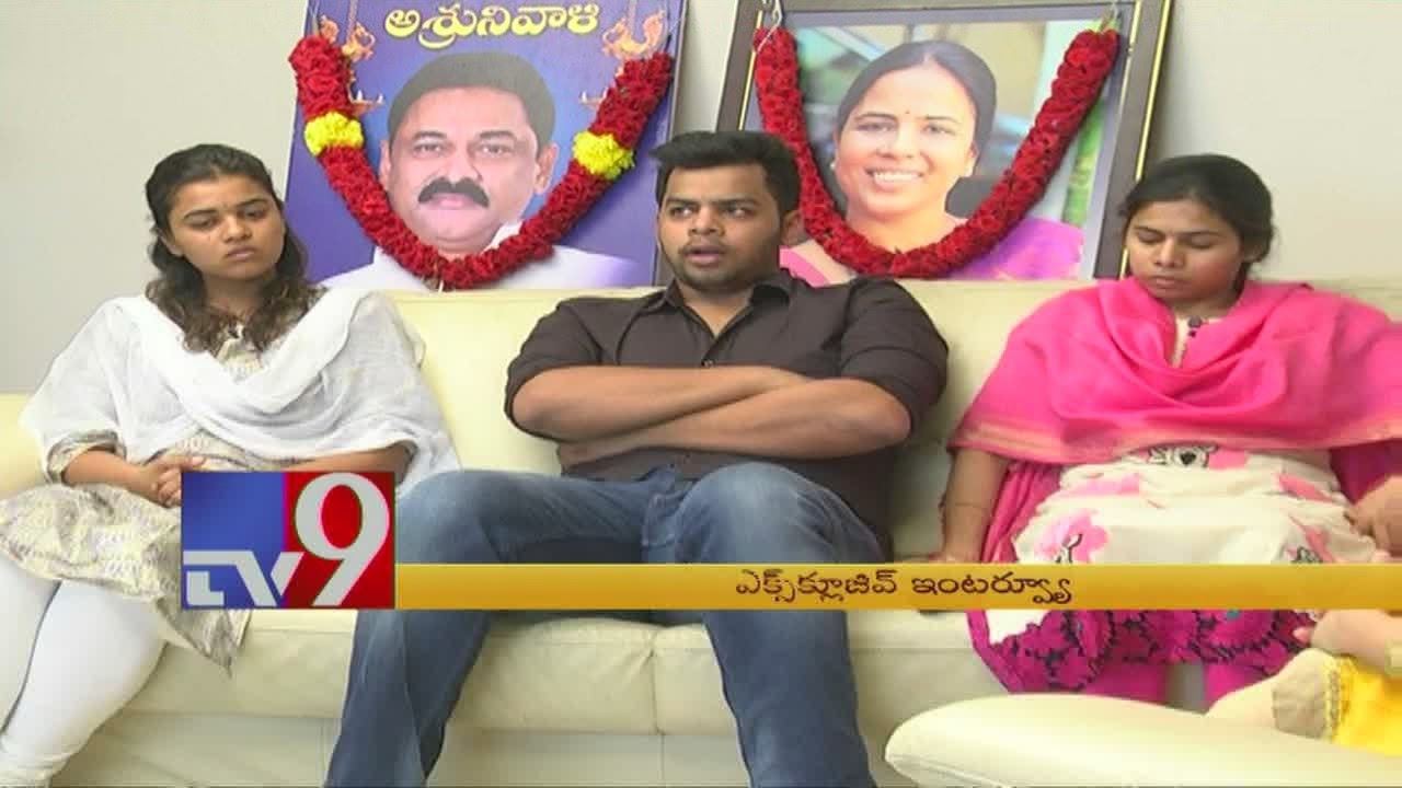 Face to face with Bhuma Daughters and Son - TV9