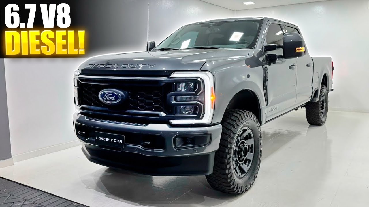 A ÚNICA F-250 AMERICANA - ATUAL GERAÇÃO - DO BRASIL EM DETALHES!