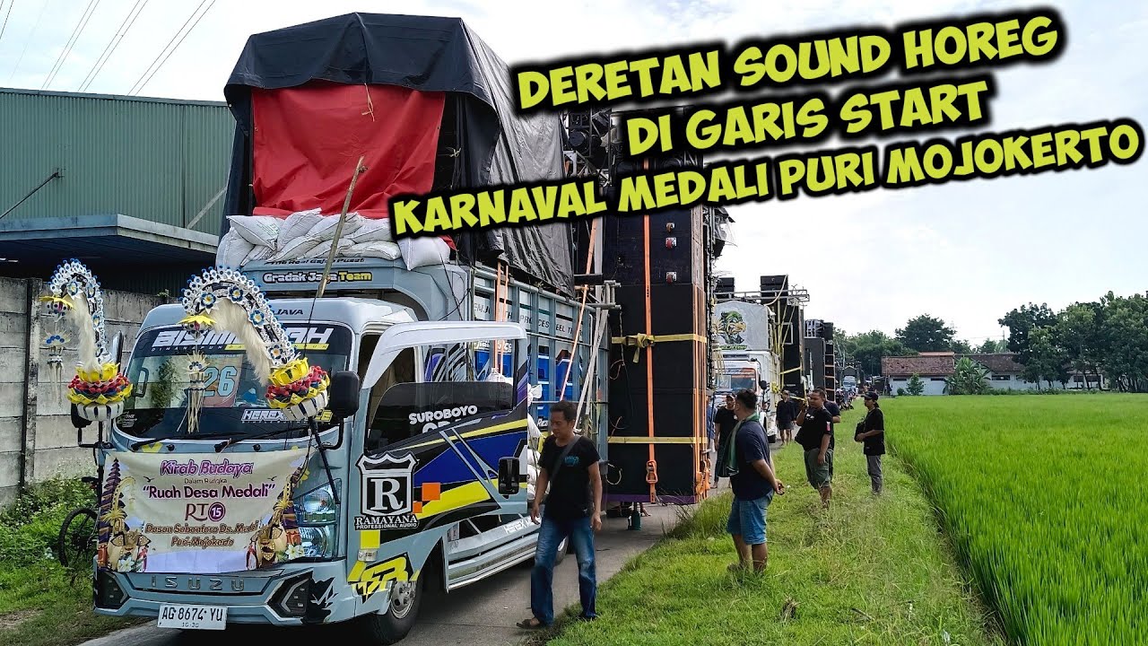 Daftar Nomer Urut Sound Karnaval Medali Puri Mojokerto Hari ini Bss Ramayan, Brewog, HPro Ready 