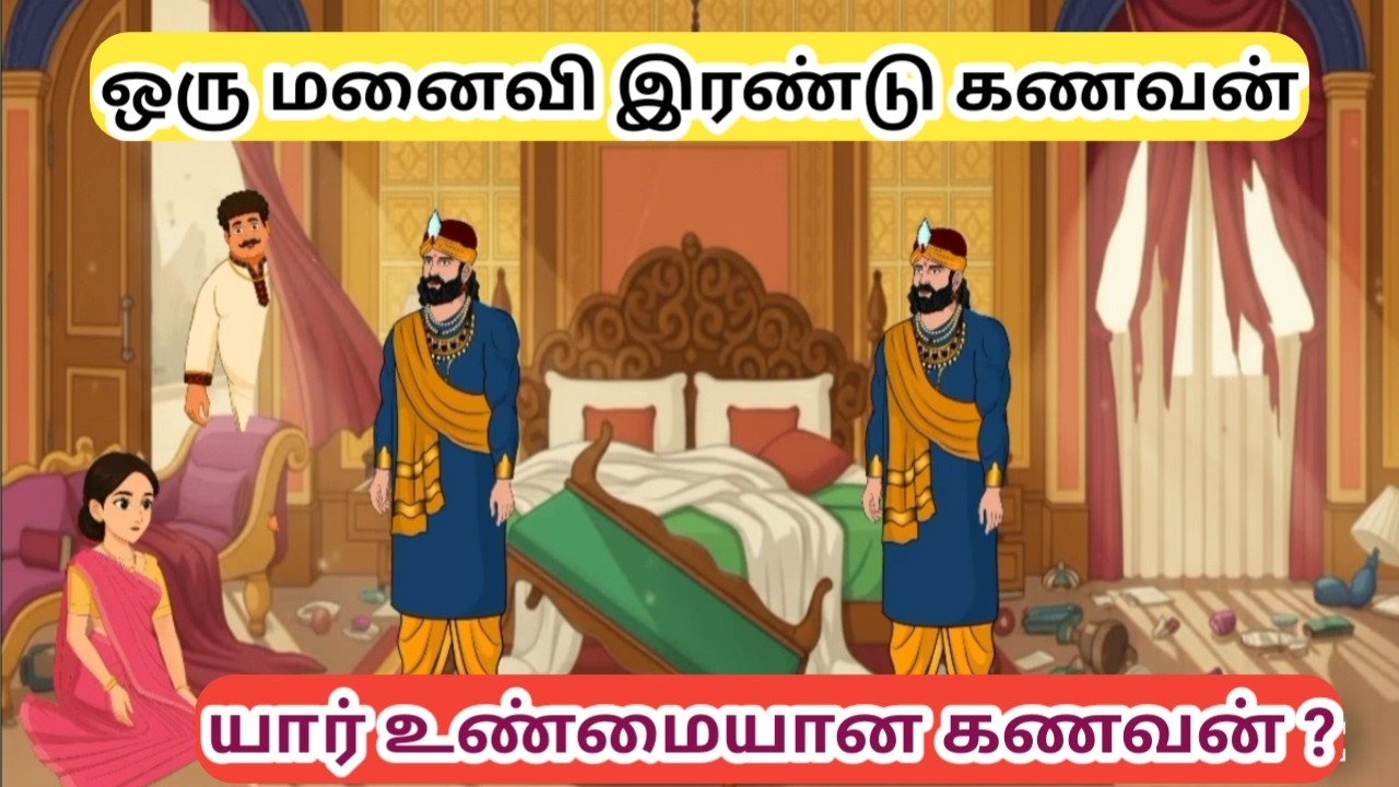 பேராசை பிடித்த கணவன் | இரட்டையாய் மாறிய மாயத் தாழி | Part 2 | Tamil Moral Story#cartoon #kuttistory