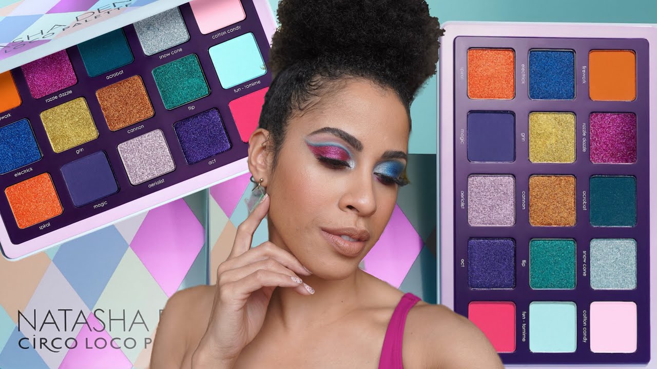 NATASHA DENONA Circo Loco Palette 🎪✨1st Impresh + 6 LEWKS! | kinkysweat