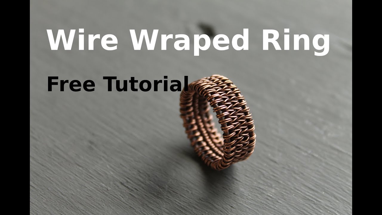 Wire weaving ring Tutorial