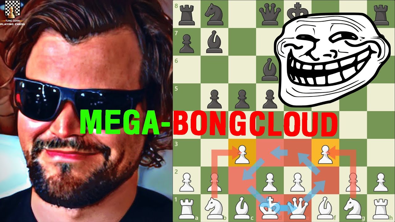Magnus Carlsen Tiến Hóa Bongcloud Lên Một Tầm Cao Mới - Mega-Bongcloud || TungJohn Playing Chess