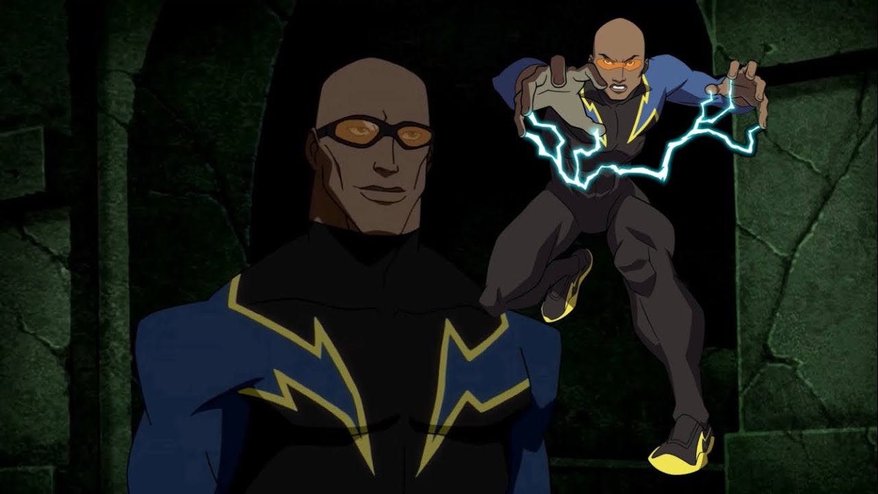 Black Lightning - All Scenes (Young Justice S2)