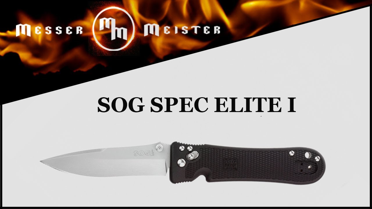 Нож SOG Spec Elite I - старый конь