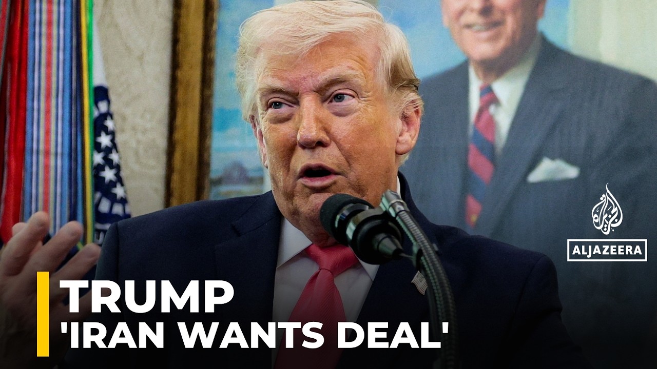 Trump says US in negotiations with Iran &lsquo;right now&rsquo;