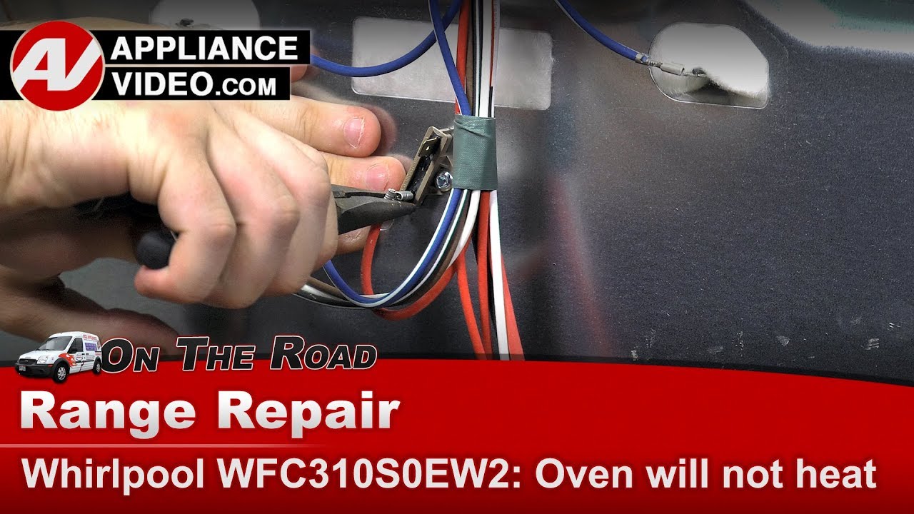 Whirlpool Stove Repair - Will Not Heat - Thermal Fuse
