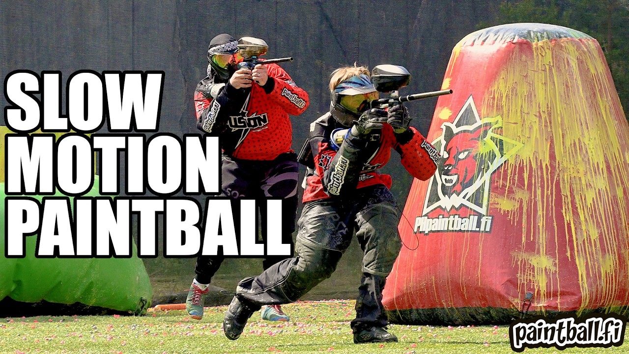 Slow Motion Paintball - SPBL Vierumäki tournament